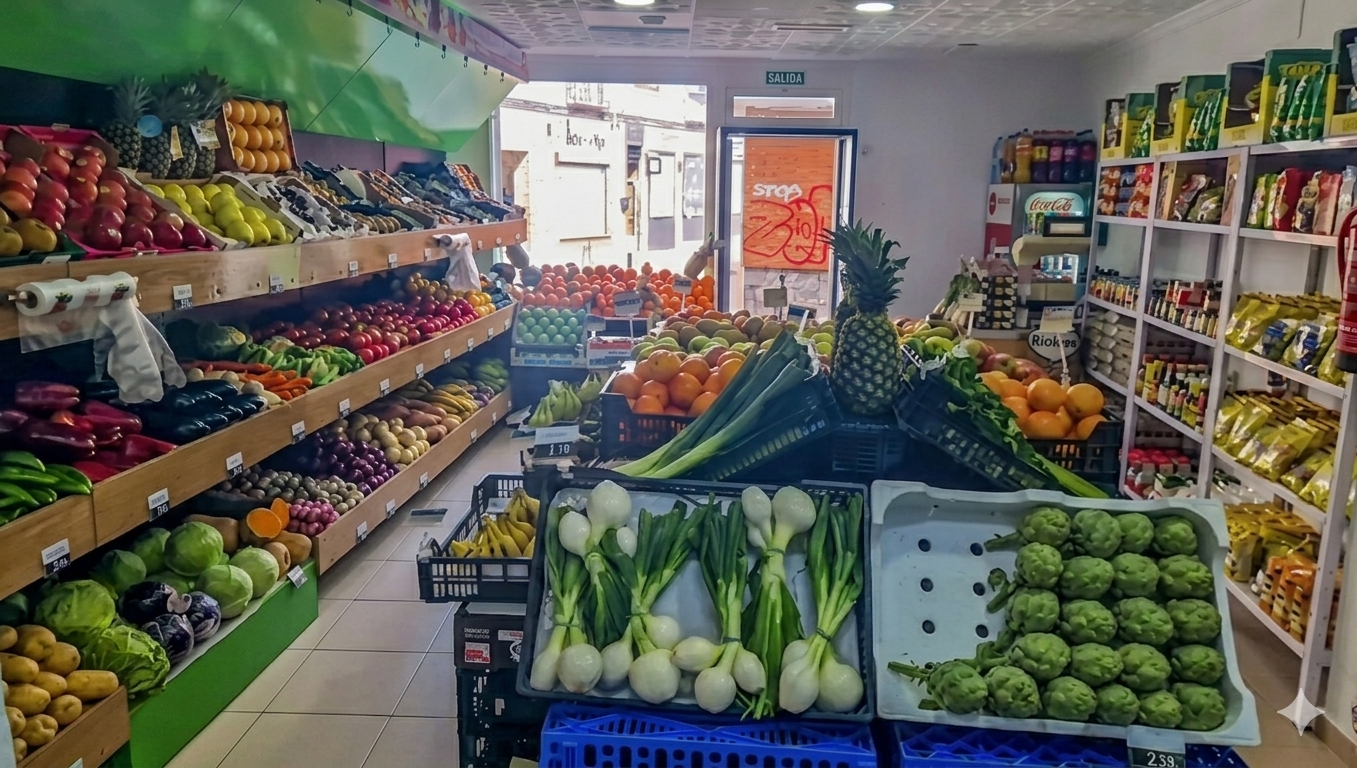 Interior de Frutería Barae